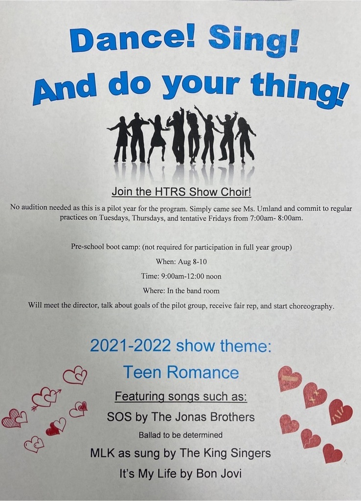 Attention Titans! Show Choir is back! 