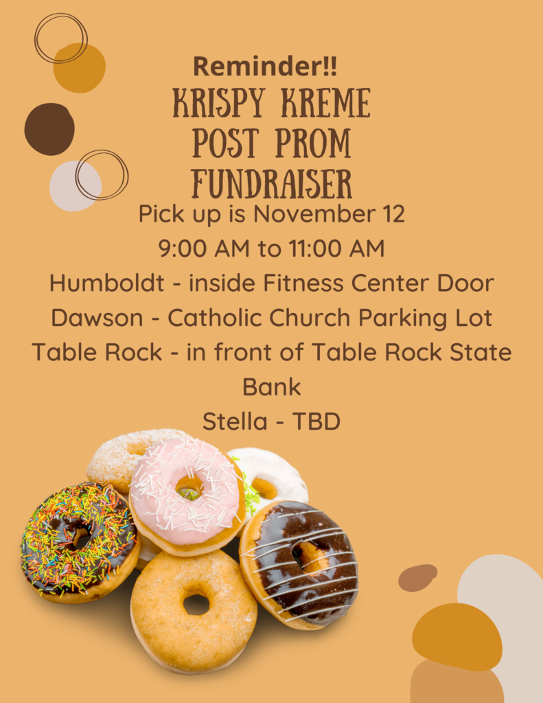 Krispy Kreme Post Prom Fundraiser Pick Up Information